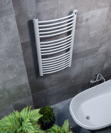 GRZEJNIK ŁAZIENKOWY DOMA 140/50 BIAŁY POŁYSK