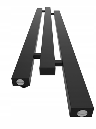 Grzejnik dekoracyjny łazienkowy 115/20 czarny mat