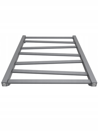 Grzejnik łazienkowy dekoracyjny 72/53 antracyt