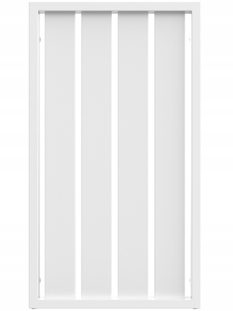 Grzejnik pokojowy dekoracyjny 100/56 biały strukt