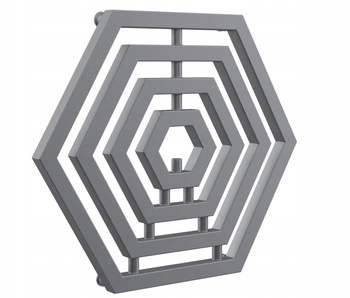 Grzejnik łazienkowy OLIW 51/59 antracyt 305w