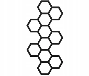 GRZEJNIK ŁAZIENKOWY BEE 145/72 CZARNY MAT 549W
