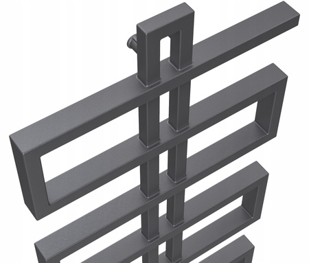 GRZEJNIK ŁAZIENKOWY ALF 100/60 ANTRACYT 525W