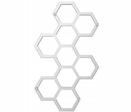 GRZEJNIK ŁAZIENKOWY BEE 122/72 SREBRNY 455W