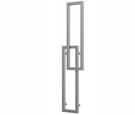 GRZEJNIK ŁAZIENKOWY ELZA 123/30 SREBRNY 274W