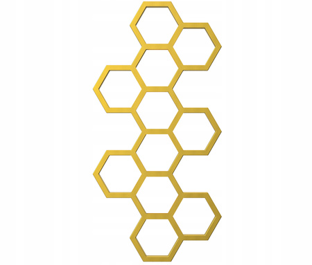 GRZEJNIK ŁAZIENKOWY BEE 145/72 ZŁOTY 549W