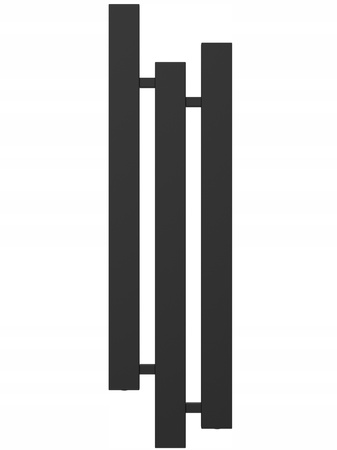 Grzejnik dekoracyjny łazienkowy 155/32 czarny mat