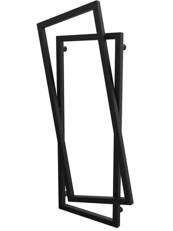 Grzejnik dekoracyjny TRUE 115/60 czarny struktura