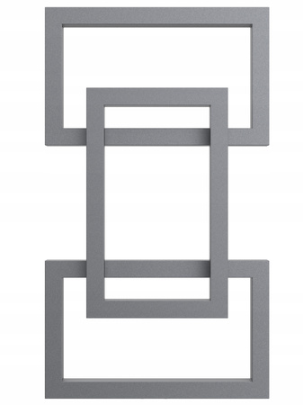 Grzejnik dekoracyjny EMIN 73/39 antracyt struktura