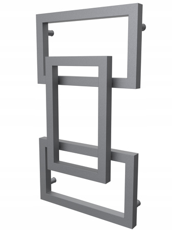 Grzejnik dekoracyjny EMIN 73/39 antracyt struktura