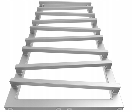 Grzejnik łazienkowy NEMO 180/54 srebrny