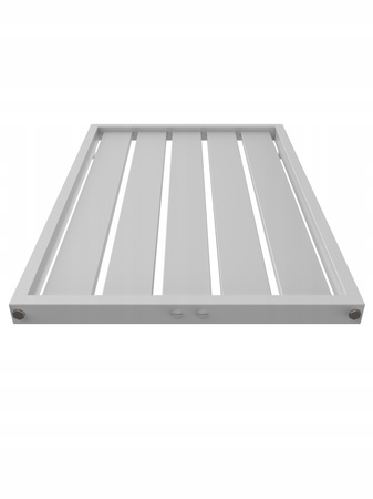 Grzejnik pokojowy dekoracyjny 100/68 biały mat