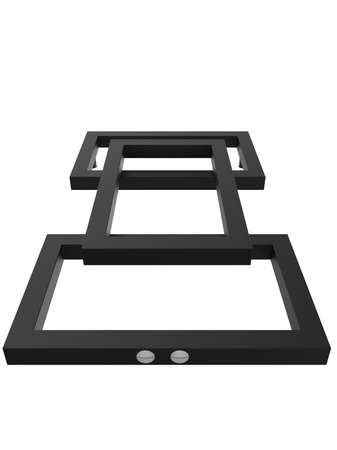 Grzejnik dekoracyjny EMIN 73/39 czarny mat