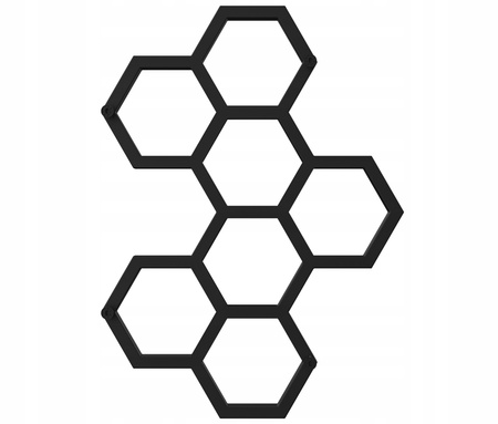 GRZEJNIK ŁAZIENKOWY BEE 98/72 CZARNY STRUKTUR 361W