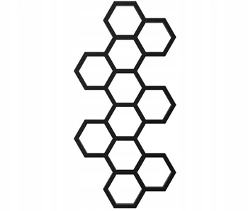 GRZEJNIK ŁAZIENKOWY BEE 145/72 CZERŃ GLAMOUR 549W