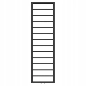 GRZEJNIK ŁAZIENKOWY DELA 1400x350 CZARNY MAT 362W