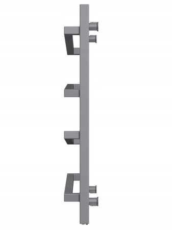 Grzejnik łazienkowy DAMA 70/54 antracyt strukt