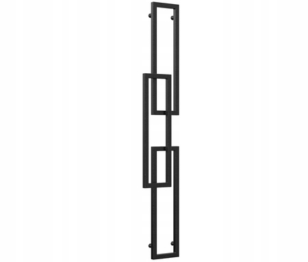 GRZEJNIK ŁAZIENKOWY ELZA 171/30 CZERŃ GLAMOUR 411W