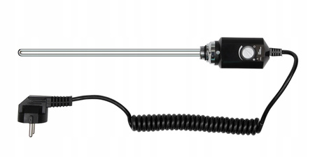 Grzałka elektryczna do grzejnika czarna 1200W