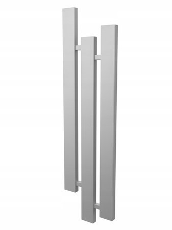 Grzejnik dekoracyjny łazienkowy 115/32 srebrny