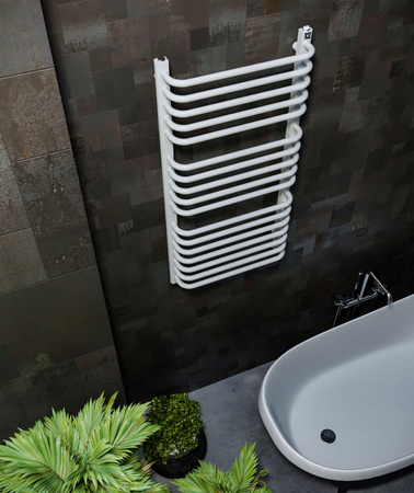 GRZEJNIK DEKORACYJNY REINA 570x440 BIAŁY POŁYSK