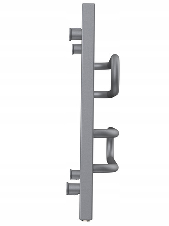 Grzejnik łazienkowy RATUS 49/53 antracyt struktura