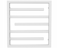 GRZEJNIK ŁAZIENKOWY CUBA 57x53 BIAŁY MAT 341W