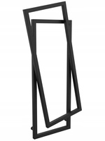 Grzejnik dekoracyjny TRUE 115/60 czarny struktura