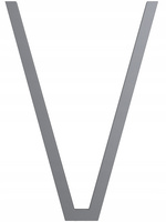 Grzejnik dekoracyjny łazienkowy 100/70 antracyt