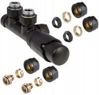 ZESTAW DO GRZEJNIKA DUOPLEX CZARNY