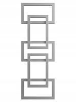 Grzejnik dekoracyjny EMIN 122/39 srebrny