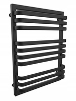 Grzejnik łazienkowy ARKA 70/53 czarny struktura