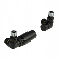 ZESTAW DO GRZEJNIKA OSIOWY CZARNY LEWY + ZŁĄCZKI