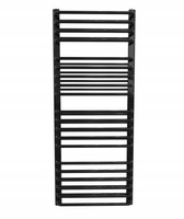 GRZEJNIK DEKORACYJNY DIWA 820x640 CZARNY POŁYSK