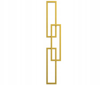 GRZEJNIK ŁAZIENKOWY ELZA 171/30 ZŁOTY 411W