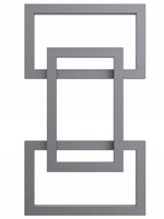 Grzejnik dekoracyjny EMIN 73/39 antracyt struktura