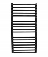 GRZEJNIK DEKORACYJNY REINA 1570x440 CZARNY POŁYSK