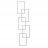 GRZEJNIK DEKORACYJNY kAT 1350x390 BIAŁY POŁ 450W