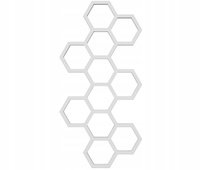 GRZEJNIK ŁAZIENKOWY BEE 145/72 BIAŁY POŁYSK 549W