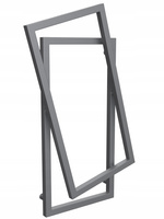 Grzejnik dekoracyjny TRUE 95/60 antracyt struktura