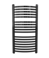 GRZEJNIK DEKORACYJNY EWA 1570x675 CZARNY POŁYSK