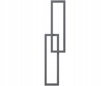 GRZEJNIK ŁAZIENKOWY ELZA 123/30 ANTRACYT 274W