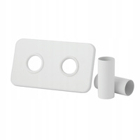 ZESTAW MASKUJĄCY Z DWIEMA ROZETAMI I TULEJAMI