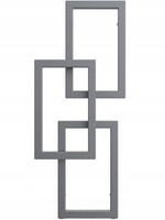 Grzejnik łazienkowy rAT 87/36 antracyt struktura