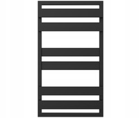 Grzejnik łazienkowy 94/53 AJER czarny mat 541w