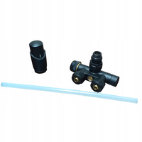 ZESTAW TERMOSTATYCZNY JEDNOOTWOROWY CZARNY