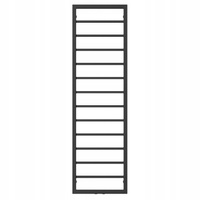 GRZEJNIK ŁAZIENKOWY DELA 1400x350 CZARNY MAT 362W