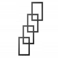 GRZEJNIK DEKORACYJNY kAT 1110x510 CZARNY POŁ 363W