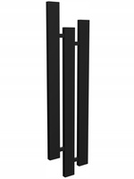 Grzejnik dekoracyjny łazienkowy 155/32 czarny str