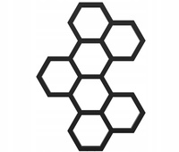 GRZEJNIK ŁAZIENKOWY BEE 98/72 CZARNY STRUKTUR 361W